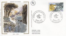 FRANCE  FDC,  SILK  2417-1    HOMMMAGE AUX MAQUIS, 1944-1994 