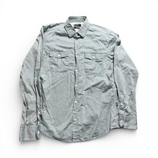 HUGO BOSS Men's Shirts Cotton SZ Medium Light Blue Button Down Slim Fit