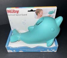 Nuby Bathtub Spout Guard Dolphin BPA Free Soft Faucet Cover Baby Safety