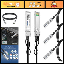 4-Pack 1.5m 10Gb Passive Twinax DAC Cable, SFP Direct Attach Copper for Network