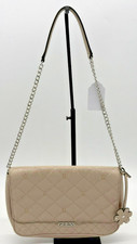 Beige Gold Guess Crossbody Bag Purse Satchel Stone Gretna FF820921