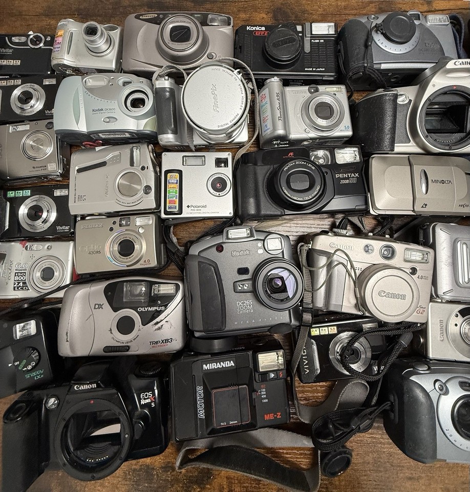 Massive Job Lot Cameras For Parts Only Read Description | eBay UK