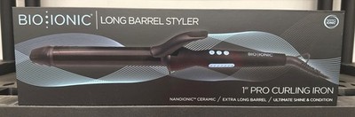 Bio Ionic 1'' Curling Iron - Black (Z-FGTST-CL-1.0)