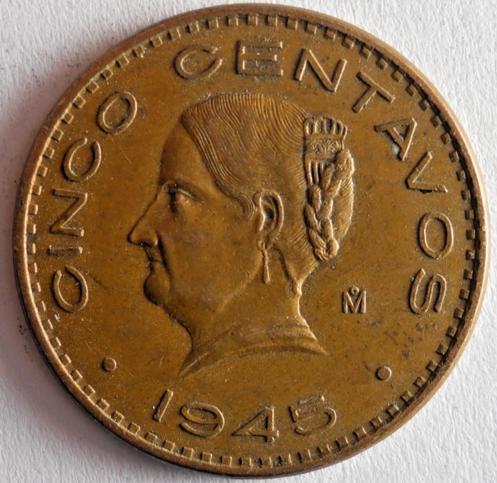 5 Centavos 1945 Year Mexican Coins (1905-Now) for sale | eBay