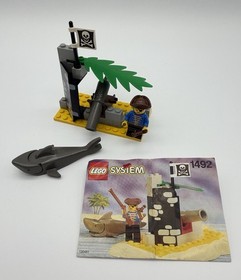 Lego 6262 King Kahuka&rsquo;s Throne Pirates & 1492 Instructions & 1492 Battle Cove