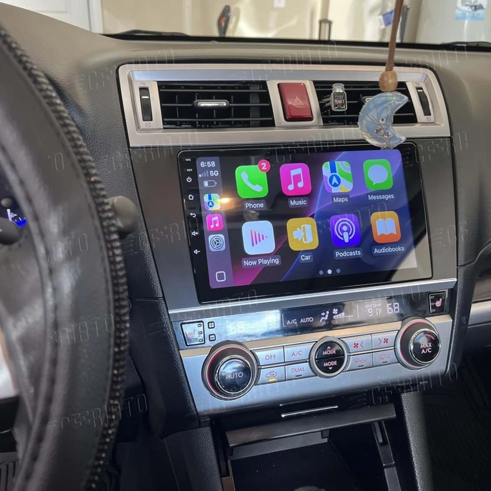 Carplay Android 15 para Subaru Legacy Outback 2015-2018 coche estéreo radio GPS navegación Foto 2 de 4