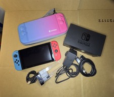 Nintendo Switch 32 GB Neon Blue/Neon Red Controllers ✅ Same Day Dispatch 🚚