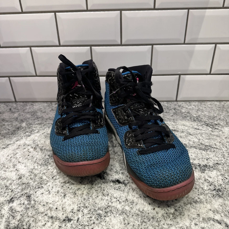 Nike Air Jordan Spike Forty Hombres 10 Ya-Dig 2015 Rosa Azul Tenis Zapato Calle Foto 2 de 4