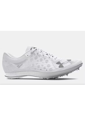 Size 8.5 Men/ 10 Women- Under Armour Shakedown Elite White Halo Grey-Unisex
