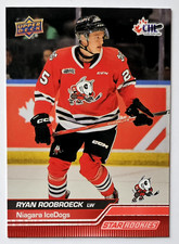 Ryan Roobroeck Star Rookies Red Parallel 2023-24 CHL Upper Deck #371 RC IceDogs