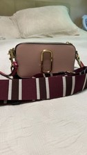 Marc Jacobs Umhängetasche Rot Leder Neuwerti...