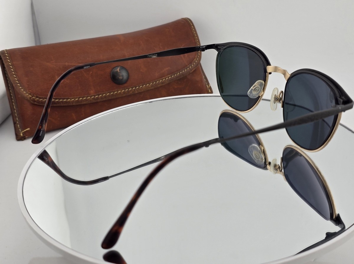 Matsuda 2830H Eyeglasses Matte Black + Gold 52[]19-145mm FRAMES