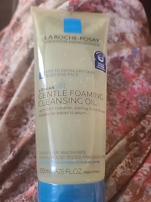 *La Roche Posay Lipikar AP+ Gentle Foaming Cleansing Oil 200ml/6.76fl.oz. New
