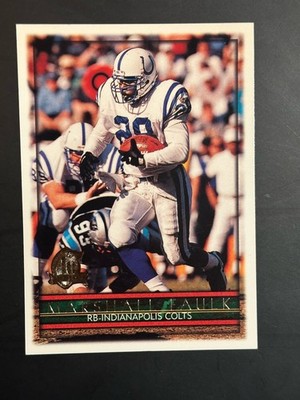 Topps 1996 Base Set Marshall Faulk #100 Indianapolis Colts NFL Vintage Football
