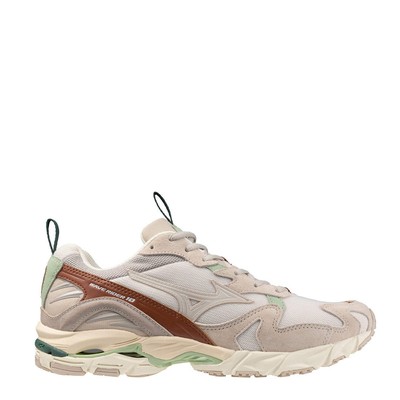 Mizuno Wave Rider 10 Premium Sneaker Silver Cloud / White Sand / White Sand