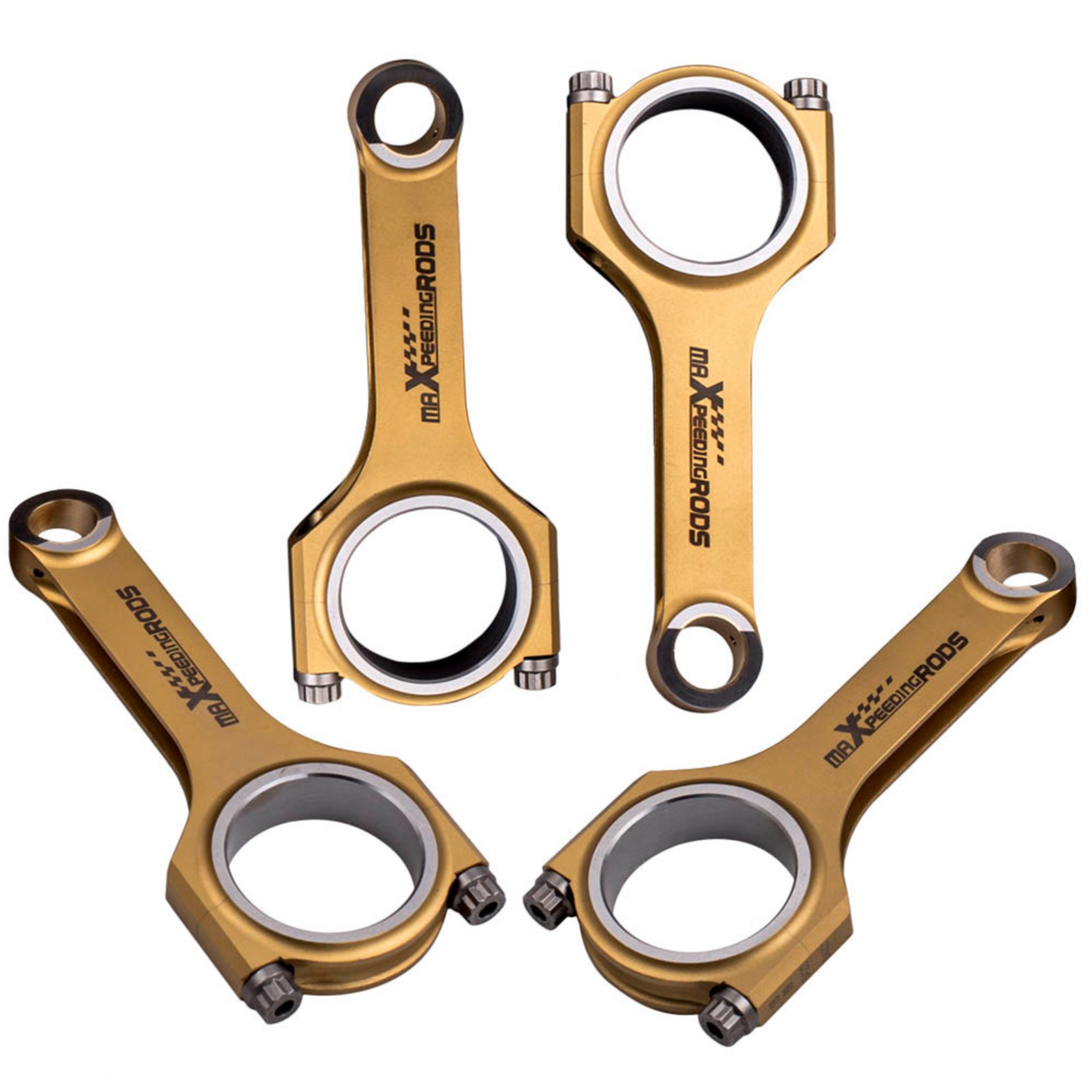 H Beam Connecting Rods For Audi A3 8L1 Seat Leon 1M1 Skoda Fabia I 6Y2 1.9 TDI