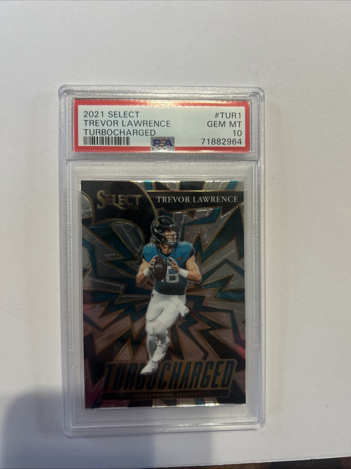 Trevor Lawrence Panini Select Turbocharged #TUR1 Base