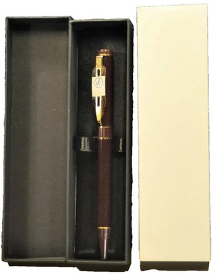 NOS ''Waterman'' Centurion  DUNKELBRAUN & GT Vintage französischer Kugelschreiber um 1981 mit Box