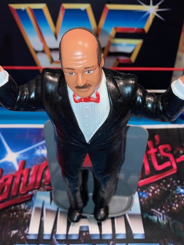 ACTION FIGURE Mean Gene Okerlund (1986) LJN 8