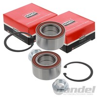 2X Mapco RADLAGER-SATZ Hinten Beidseitig Passend FüR BMW Z1 Z3 | 26665