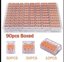 90 Set Electrical Quick Connect Relays,Compact Conductive Connectors,2/3/5 Port