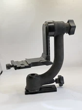 Gimbal Head Panoramic Tripod Head Heavy Duty with Quick Release Plate Black