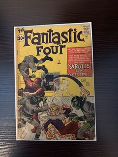 Fantastic Four #2 1962 1st Skrulls Marvel Silver Age Grail NO RESERVE