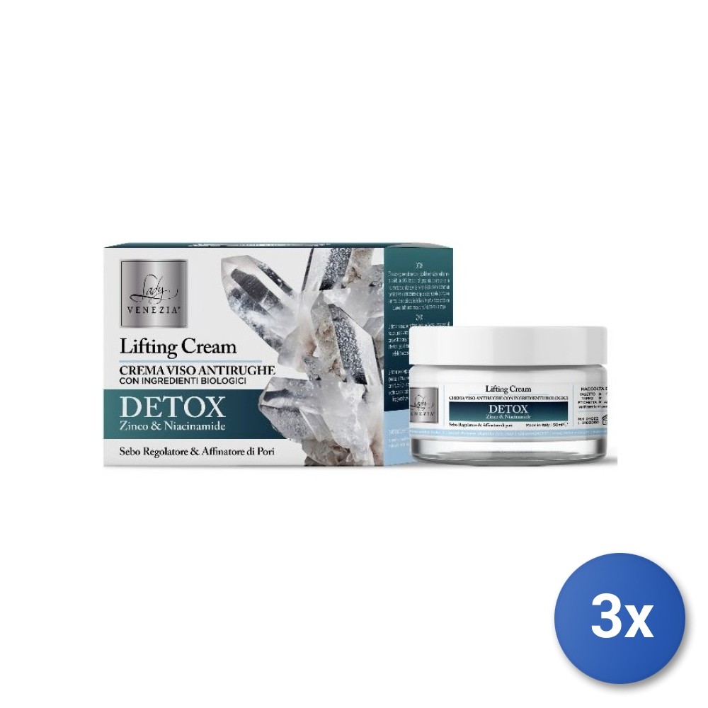3X Lady Venezia Face 50 Ml. Anti-Wrinkle Detox