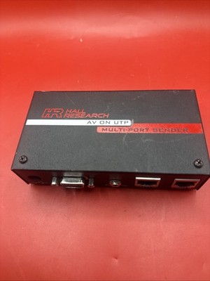 Hall Research UVA-2 AV Video and Audio over UTP Multi Port Sender