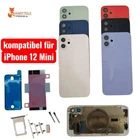 Frame Housing Compatible for iPhone 12 Mini Back Cover Replacement Part Complete