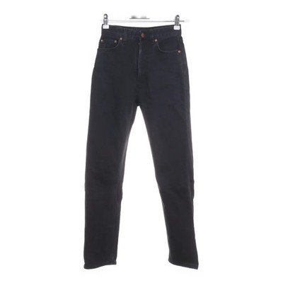 Nudie Jeans, Jeans, Größe: 24/28, Schwarz, Baumwolle, Einfarbig, Damen #hEO