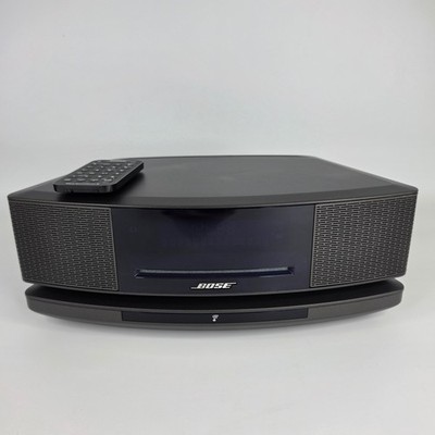 Bose Wave SoundTouch Music System IV Pedestal Black CD Radio WiFi Bluetooth
