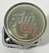 Vintage Steering Wheel Suicide Knob Tommie's Cycle Art Turn On