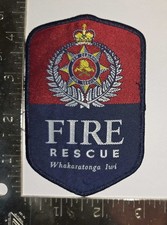 Fire Rescue Patch – Whakaratonga Iwi New Zealand Shield