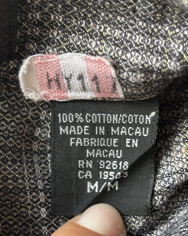 Camisa Jhane Barnes De Colección Hombres Mediana Púrpura Sobre 3D OP ART Preppy Foto 4 de 4