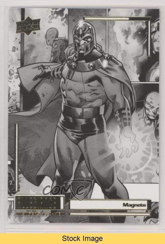 2023 Upper Deck Allegiance Avengers vs X-Men Black & White Magneto #C7 READ vm9
