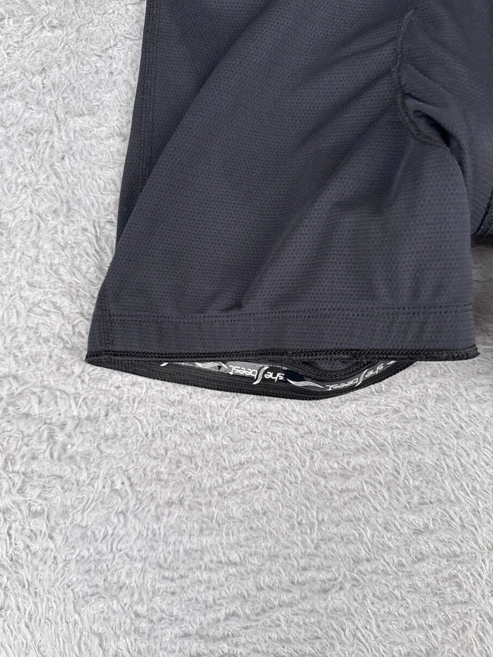 Shebeest Cycling Shorts Women Medium Black LINER Spandex Blend Padded Biking - Image 3 of 4