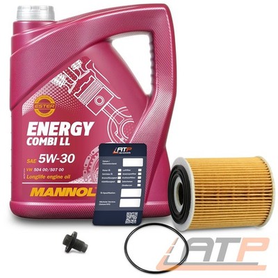 ÖLWECHSELSET + 5L 5W-30 MOTORÖL FÜR MINI R50 R52 One Cooper Cooper S BJ 01-08