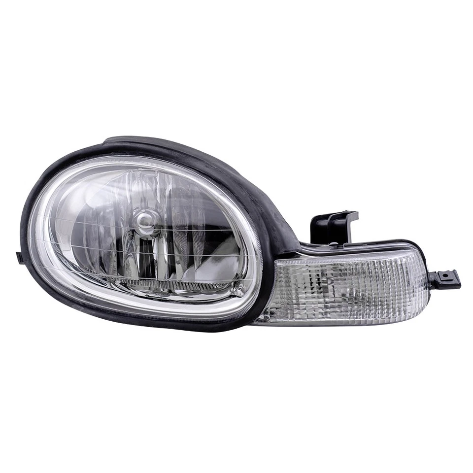 适用于 2003 - 2005 SX 2.0 车头灯代码 LMA 带镀铬边框右 5288508AH — 第 2/4 张图片