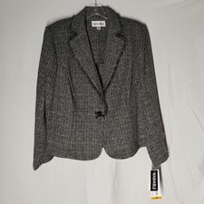 NWT Danny Nicole Womens 16W 16 W Cropped Dress Jacket