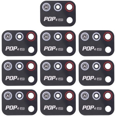 Tecno Pop 4 Pro Back Camera Lens Replacement - 10pcs