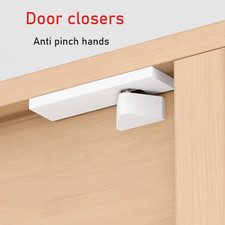 Aluminum Door Buffer Damper External Door Opening Automatic Door Closer anti Pin