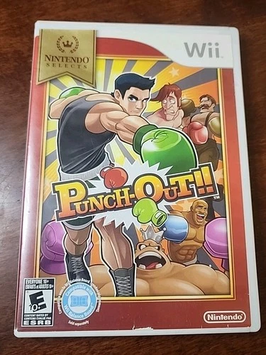 PUNCH OUT!! Authentic Complete In Box NINTENDO WII Game 2009 TESTED