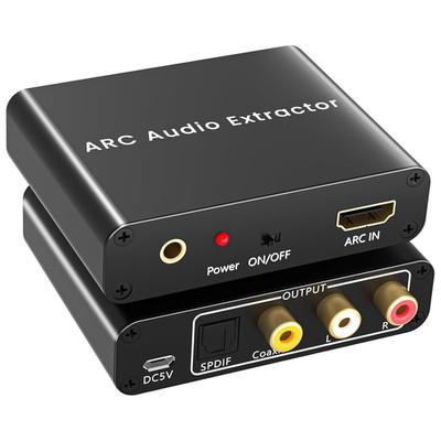 HDMI ARC Adapter,Hdmi ARC Audio Converter Der Digitale Signale in Optische,Koaxi