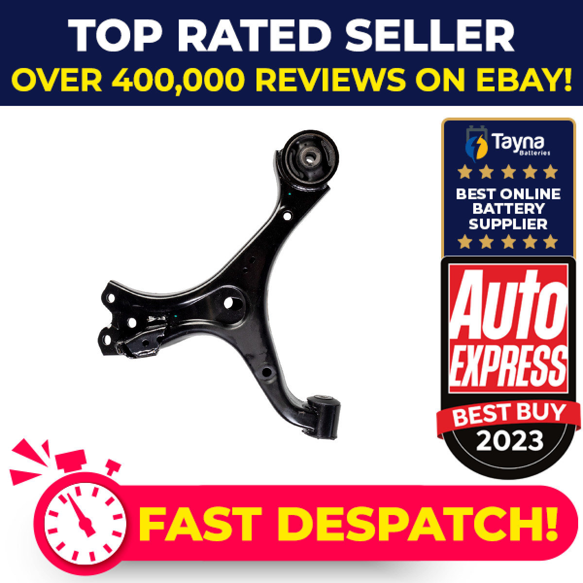 Wishbone / Suspension Arm fits HONDA CIVIC FB2 1.8 Front Lower, Left 12 to 16