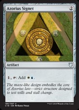 Azorius Signet - Light Play MTG Commander 2018
