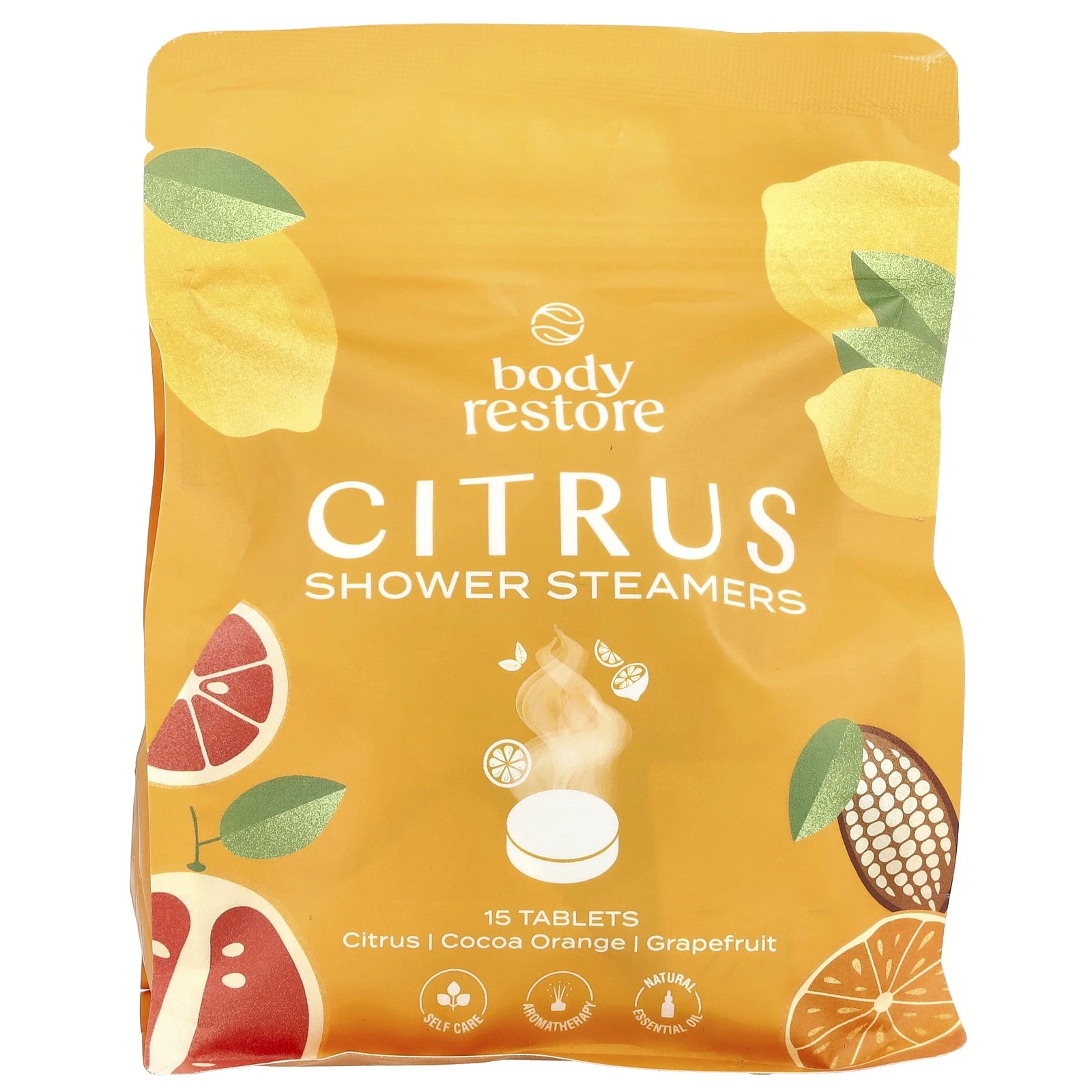 Shower Steamers, Citrus, 15 Tablets, 13.2 oz
Opens in a new window or tab