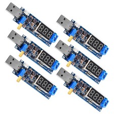 6pcs USB Buck Boost Converter 3.5V-12V to 1.2V-24V Adjustable Voltage Module 5V