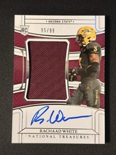 2022 Panini National Treasures Collegiate - Auto Rachaad White /99 (On Card)