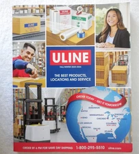 ULINE FALL / WINTER 2025 - 2026 SHIPPING SUPPLY CATALOG BIG 10.25" BOOK 907 PGS